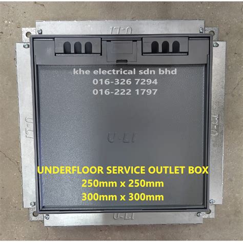 underfloor junction box malaysia|Underfloor Servive Outlet Box 4/6 Compartments.